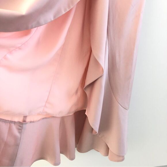 Lovers and Friends Romantic Patricia Gown Light Pink Feminine Ruffle Flounce XS - Picture 10 of 11